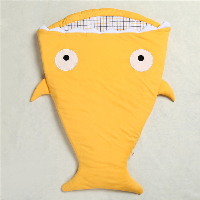 Mr. Shark baby sleeping bag